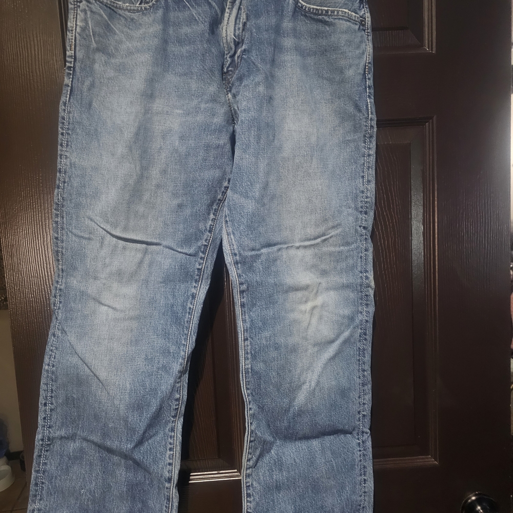 Relaxed Fit Blue Denim Jeans